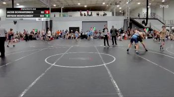 130 lbs Round 4 (6 Team) - Bryson Montgomery, Revival Jokers vs Jacob Schwartzbeck, Rattlers Siggy Style