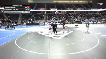 107 lbs Champ. Round 1 - Emma Greene, Niagara Wheatfield-6 vs Ashleigh Cialini, East Rochester-5