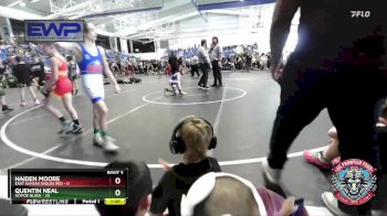 68 lbs Round 2 (4 Team) - Haiden Moore, East Kansas Eagles Red vs Quentin Neal, Slyfox Black