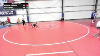 154 lbs Rr Rnd 1 - Matthew Shaffer, Roughneck Wrestling Club vs Jace Stevens, Ohio Valley Forge