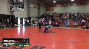 197 lbs Cons. Round 3 - Jamar Toston, Colby Community College vs Geoff Freeman, Northeast Oklahoma