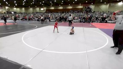 61 lbs Quarterfinal - Yorlis Rico, Corning PAL vs Brock Freitas, Cloverdale Wresting Club