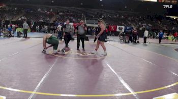 285 lbs Champ. Round 3 - Lukas Quade, Bend Senior vs Kingston Critchfield, Eagle