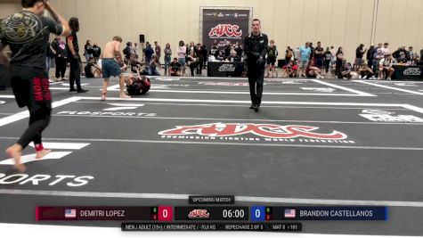 Demitri Lopez vs Brandon Castellanos 2025 ADCC Orlando Open/Youth Trials