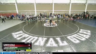 74 lbs Quarterfinal - Logan Crawford, Deer Park Ironman WC vs Landyn Stills, Relentless Wrestling