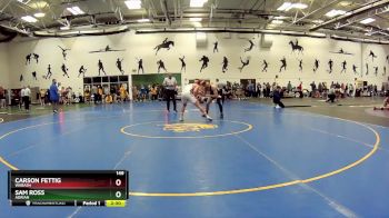 149 lbs Semifinal - Sam Ross, Adrian vs Carson Fettig, Wabash