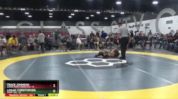 129 lbs Placement Matches (8 Team) - Trace Johnson, Junior Terps Xtreme (MY) vs Logan Christopher, Short Time