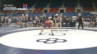 175 lbs Cons. Sub-rd Of 16 - Ricky Aulava, Colorado vs Grant Melichar, Wisconsin