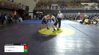 285 lbs Consolation - Natale Frangione, Canterbury School vs Nate Miller, Wyoming Seminary