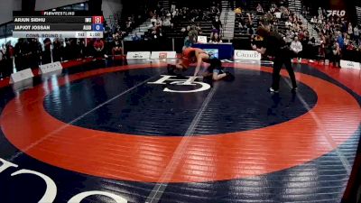 71kg Cons. Round 2 - Arjun Sidhu, Independent Wrestling Club vs Japjot Jossan, Akhara Of Champions Wrestling Club