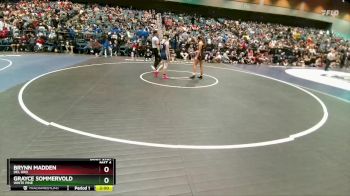 140 lbs Champ. Round 1 - Brynn Madden, Del Oro vs Grayce Sommervold, White Pine