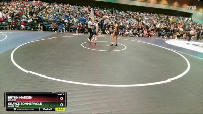 140 lbs Champ. Round 1 - Brynn Madden, Del Oro vs Grayce Sommervold, White Pine