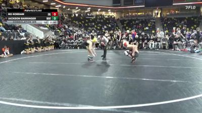 165 lbs Consolation Wb - Bo Koedam, Sergeant Bluff-Luton vs Jackson Barringer, Winterset