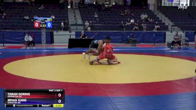 86 kg 3rd Place Match - Taran Goring, Edmonton WC vs Irman Kang, Hamilton WC