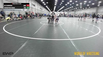76 lbs Rr Rnd 3 - Rj Cabrera, Untouchables 12U Purple vs Kingston Reed, Tulsa Elite 12U 1