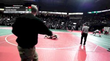 180 lbs Cons. Round 4 - Bennett McKinley, PWCA vs Jacob Peluso, AWC1