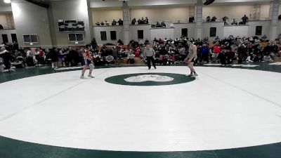 120 lbs Quarterfinal - Brent Von Magnus, Bridgewater-Raynham vs Max Sturtevant, Plymouth North