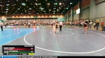 120 lbs Quarterfinal - Bliss Moody, Douglas Tigers vs Kylie Sutherlin, Gregori