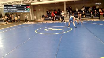 125 lbs Champ. Round 1 - Matthew Brock, Otero Junior College vs Brayden Bohnsack, Air Force