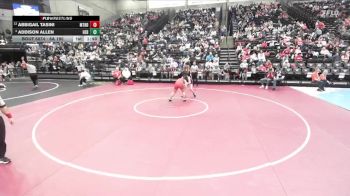 6A 190 lbs Champ. Round 1 - Abbigail Tasini, Mountain Ridge vs Addison Allen, Herriman