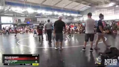 70 lbs Round 7 (10 Team) - Major Darby, Piedmont WC vs Skyler Rainey, Fight Club