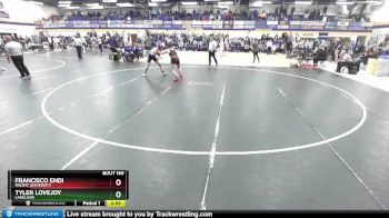 174 lbs Cons. Round 3 - Francisco Endi, Pacific University vs Tyler Lovejoy, Lakeland