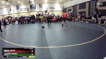 157 lbs Champ Round 1 (16 Team) - Xander Sparks, Cowan vs Brody Lewis, Bluffton