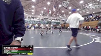 113 lbs Cons. Round 3 - Chance Fortuna, Del Norte (San Diego) vs Jordan Dockery, Green Valley