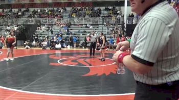 115 lbs Semifinal - Lexi Eaton, Muscatine vs Amelia Terrill, Iowa City High
