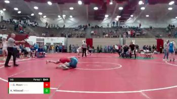 145 lbs Cons. Round 7 - Danny Moon, Warsaw vs Kameron Mikesell, Western Boone