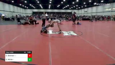 120 lbs Consolation - Cole Skinner, OH vs Christopher Minto, FL