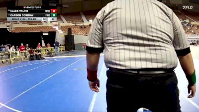 106-D2 Cons. Round 1 - Caleb Valrie, Mountain Pointe High School vs Carson Corrow, Flowing Wells High School