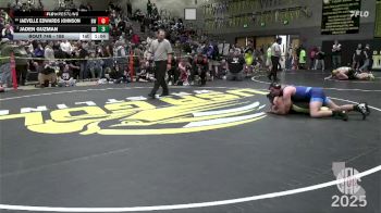 168 lbs Quarterfinal - Jaevelle Edwards Johnson, Broncos WC vs Jaden Guzman, Delano Diablos