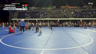 95 lbs Semifinal - Benjamin Mack, Pursuit Wrestling Minnesota vs Landon Piontek, Askren Wrestling Academy