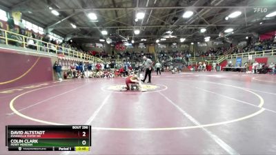 106 lbs Cons. Round 3 - David Altstadt, Evansville Mater Dei vs Colin Clark, Perry Meridian