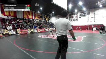 175 lbs Semifinal - Ivan Camargo, Coachella Valley vs Rex Topete, South Hills