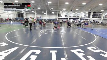 52 lbs 5th Place - Donald Desrochers, Killingly vs Brycen Espinal, Methuen