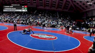 3A-138 lbs Cons. Round 1 - Chase Lowe, Mt Zion, Jonesboro vs Christian Black, LaGrange