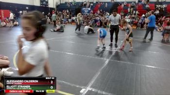 68 lbs Cons. Semi - Aiden Smith, Gaston Grizzlies vs Caitlin Edwards, River Bluff Youth Wrestling