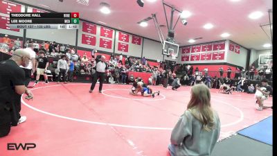 132 lbs Round Of 16 - Theodore Hall, Rogers High School Boys vs Lee Moore, McAlester
