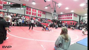 132 lbs Round Of 16 - Theodore Hall, Rogers High School Boys vs Lee Moore, McAlester