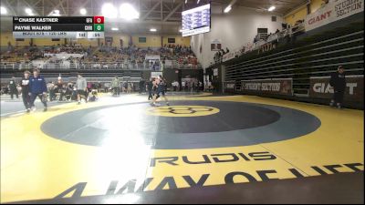120 lbs Consi Of 8 #1 - Chase Kastner, Greens Farms Academy vs Payne Walker, Christian Brothers High School