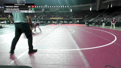 235 lbs Consi Of 16 #2 - Michael Brent, Fresno State vs Seth Ellsmore, Liberty