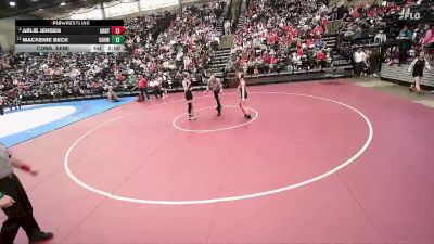 3A 115 lbs Cons. Semi - Arlie Jensen, Grantsville vs Mackenie Beck, Canyon View