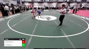 140A lbs Final - Joey Rondinelli, Don Bosco Prep vs Xavier Ortega, Triumph