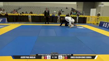 Albert Paul Nikolao vs James Edilson Gomez Correa 2026 World Master IBJJF Jiu-Jitsu Championship
