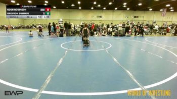 43 lbs Rr Rnd 1 - Koen Robinson, Shootbox 9U vs Greyson Summitt, Tulsa Elite 9U