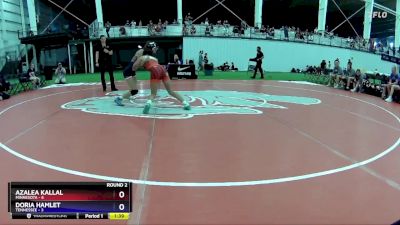 102 lbs Round 2 (6 Team) - Azalea Kallal, Minnesota vs Doria Hamlet, Tennessee