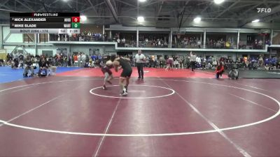 174 lbs Semifinal - Mike Slade, Wartburg vs Nick Alexander, Augsburg