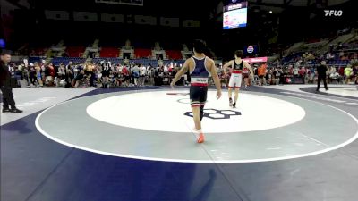 138 lbs Champ. Rd Of 128 - Brecken Strickland, PA vs Geronimo Rivera, UT